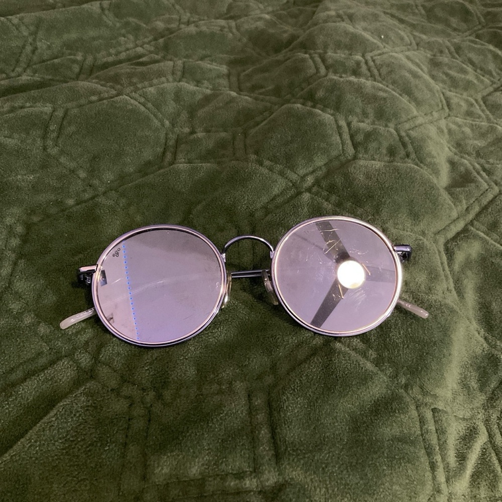 Round Silver Frame Glasses